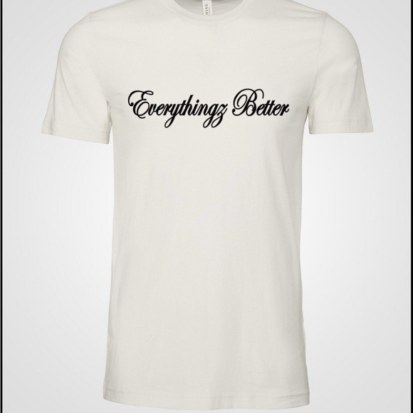 EVERYTHINGZBETTER Signature TShirt menz or womenz Black various sizes - Picture 1 of 3